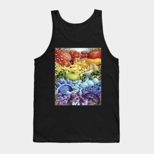 Rainbow Mushrooms Tank Top